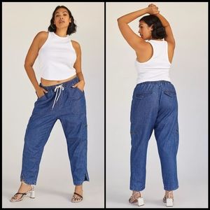 EUC Anthropologie Pilcro Cottage Utility Jeans